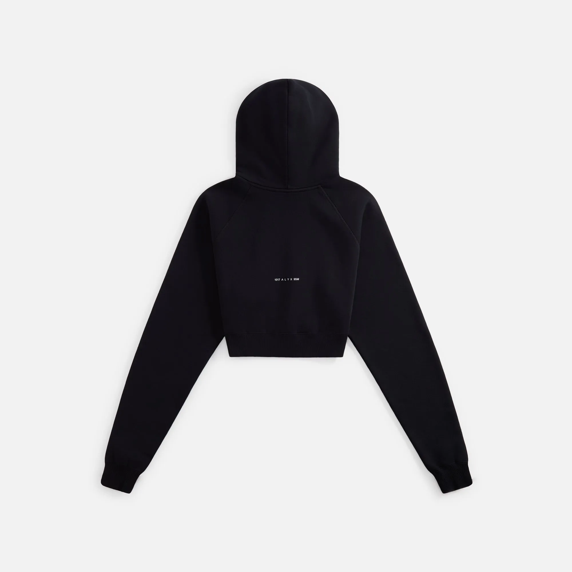 1017 ALYX 9SM Piercing Crop Hoodie - Black