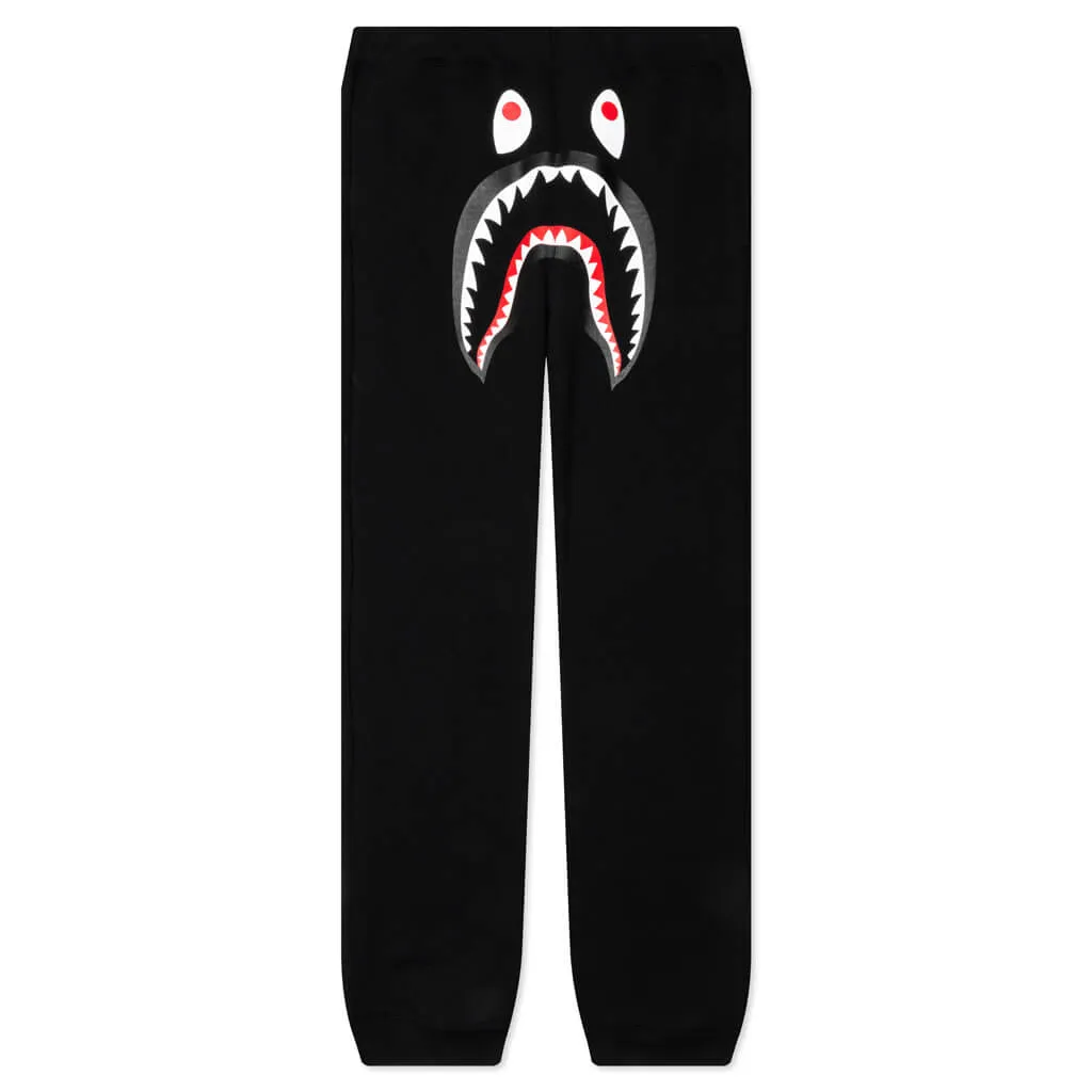 ABC Camo Shark Sweat Pants - Black