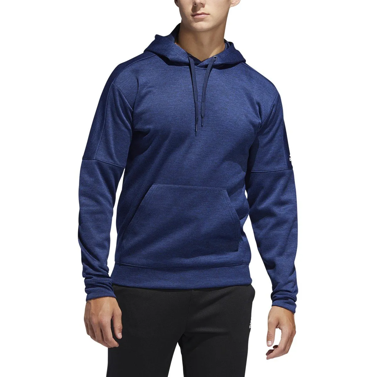 adidas Men's Collegiate Navy Melange Team Issue Pullover