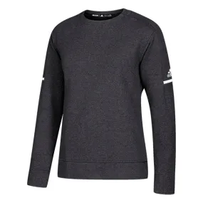 adidas Women's Black Melange Coaches Sweater