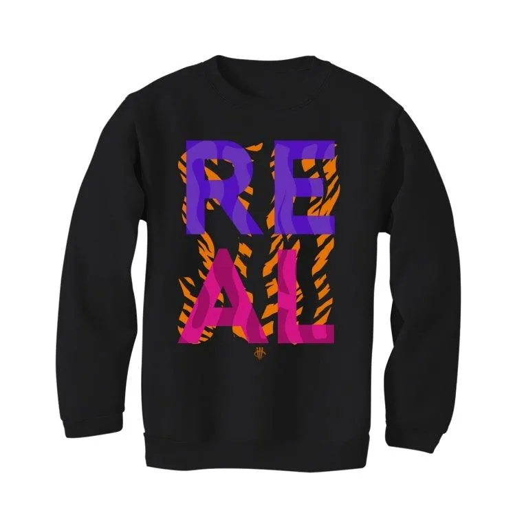 Air Jordan 4 Retro Rush Violet Black T-Shirt (Stay Real)