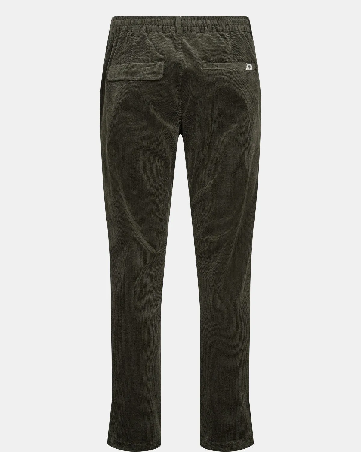 AKJAMES ELASTIC CORD PANTS - Forest night