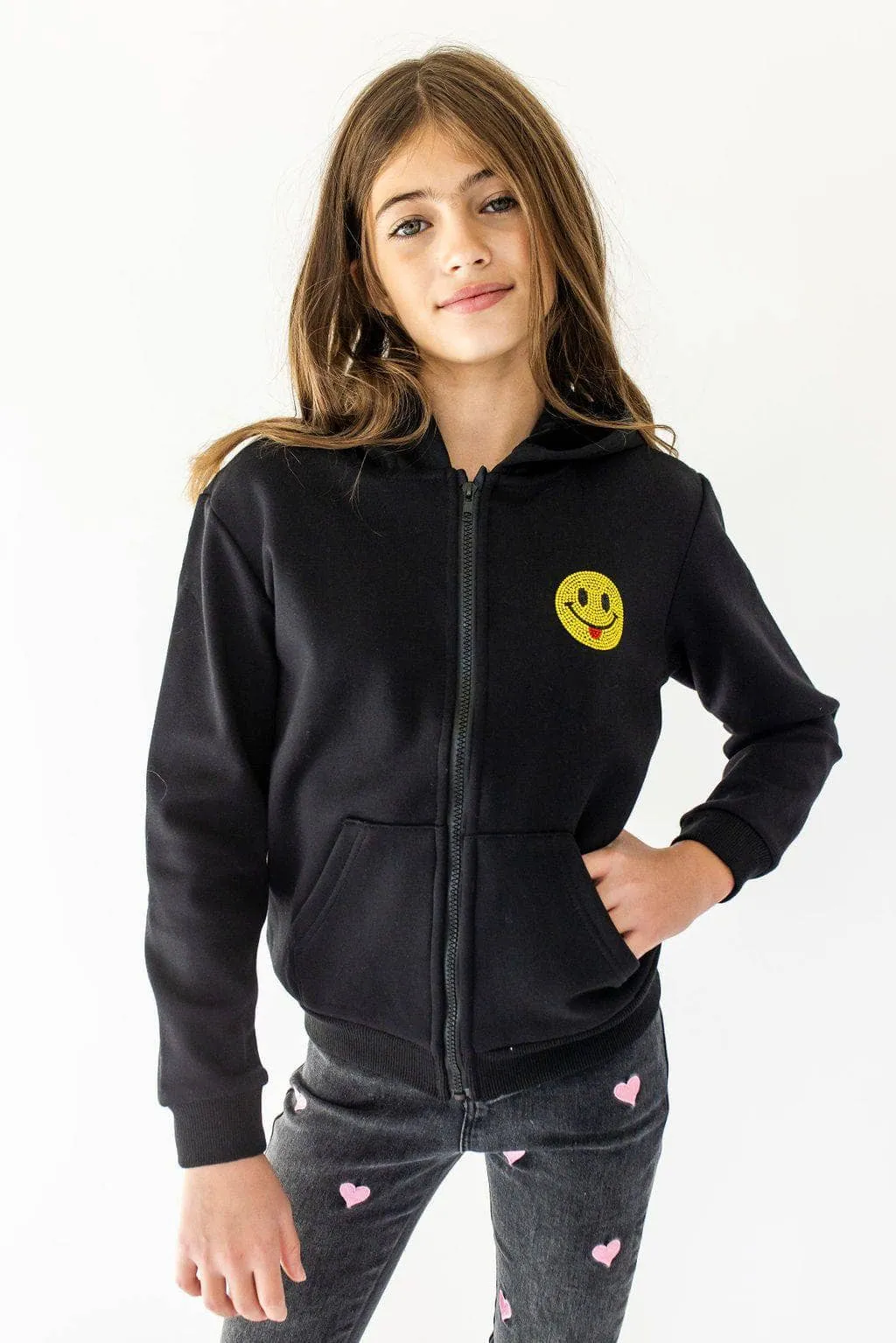 All Smiles Crystal Hoodie