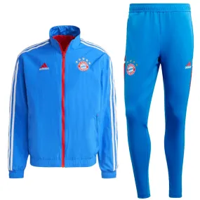 Bayern Munich pre-match presentation Soccer tracksuit 2023 - Adidas