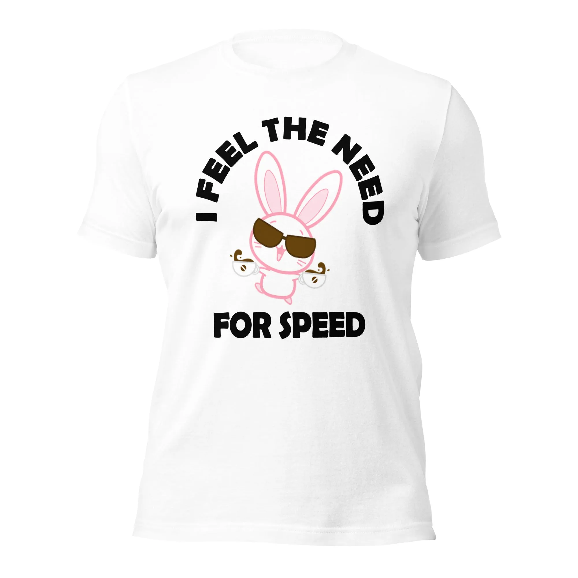 Bunny's Need For Speed Unisex t-shirt