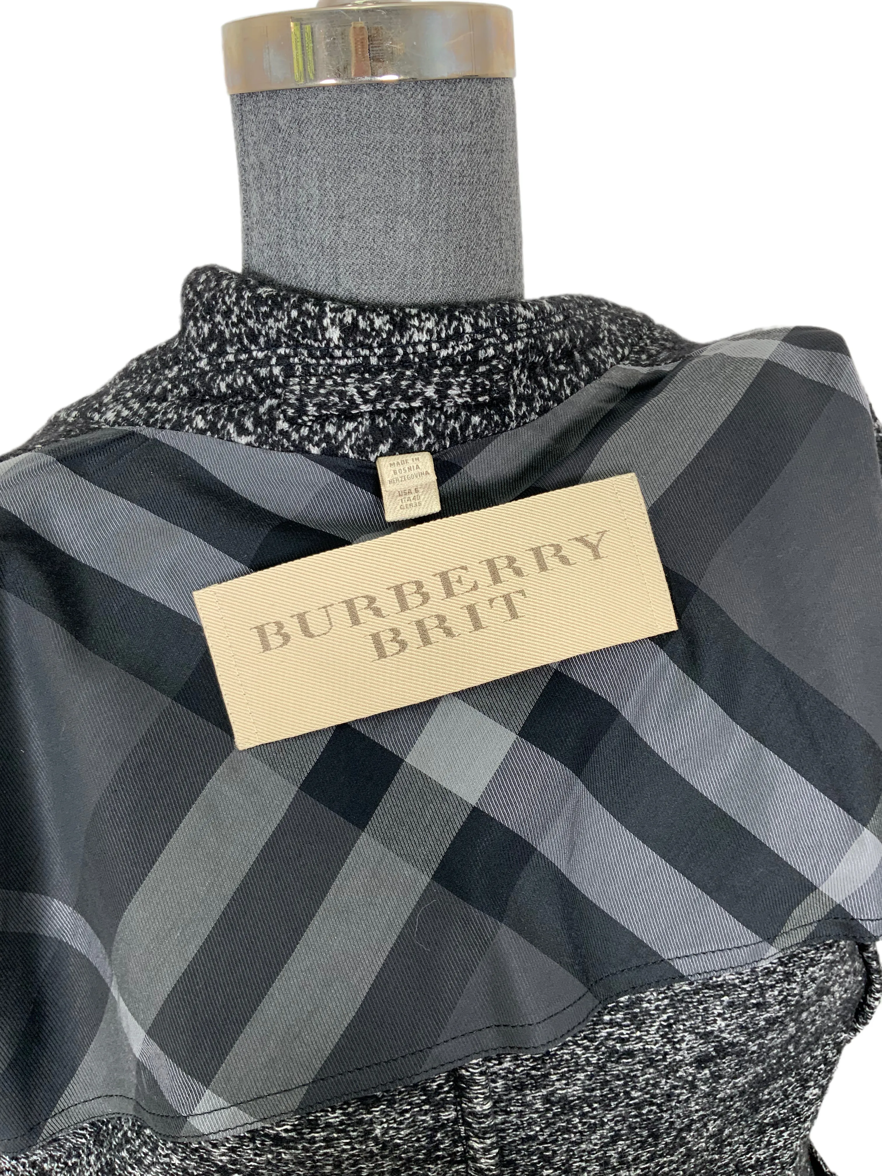 Burberry Wool Blazer Jacket Size M