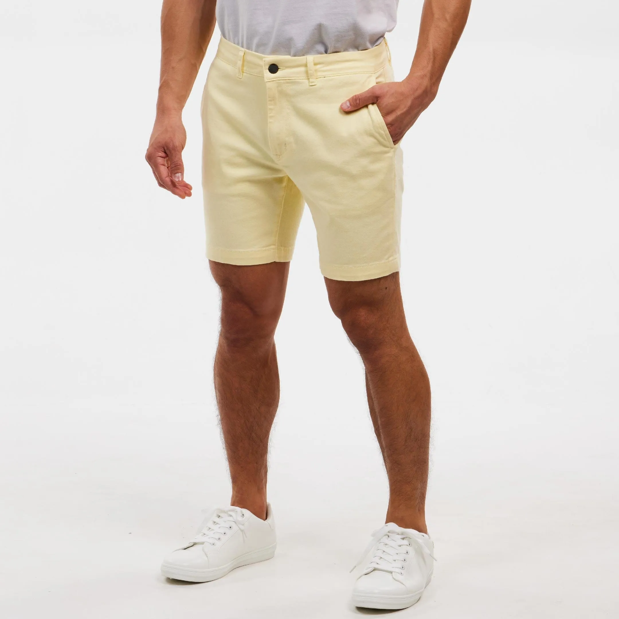 Citrine Lightweight Stretch Chino Short