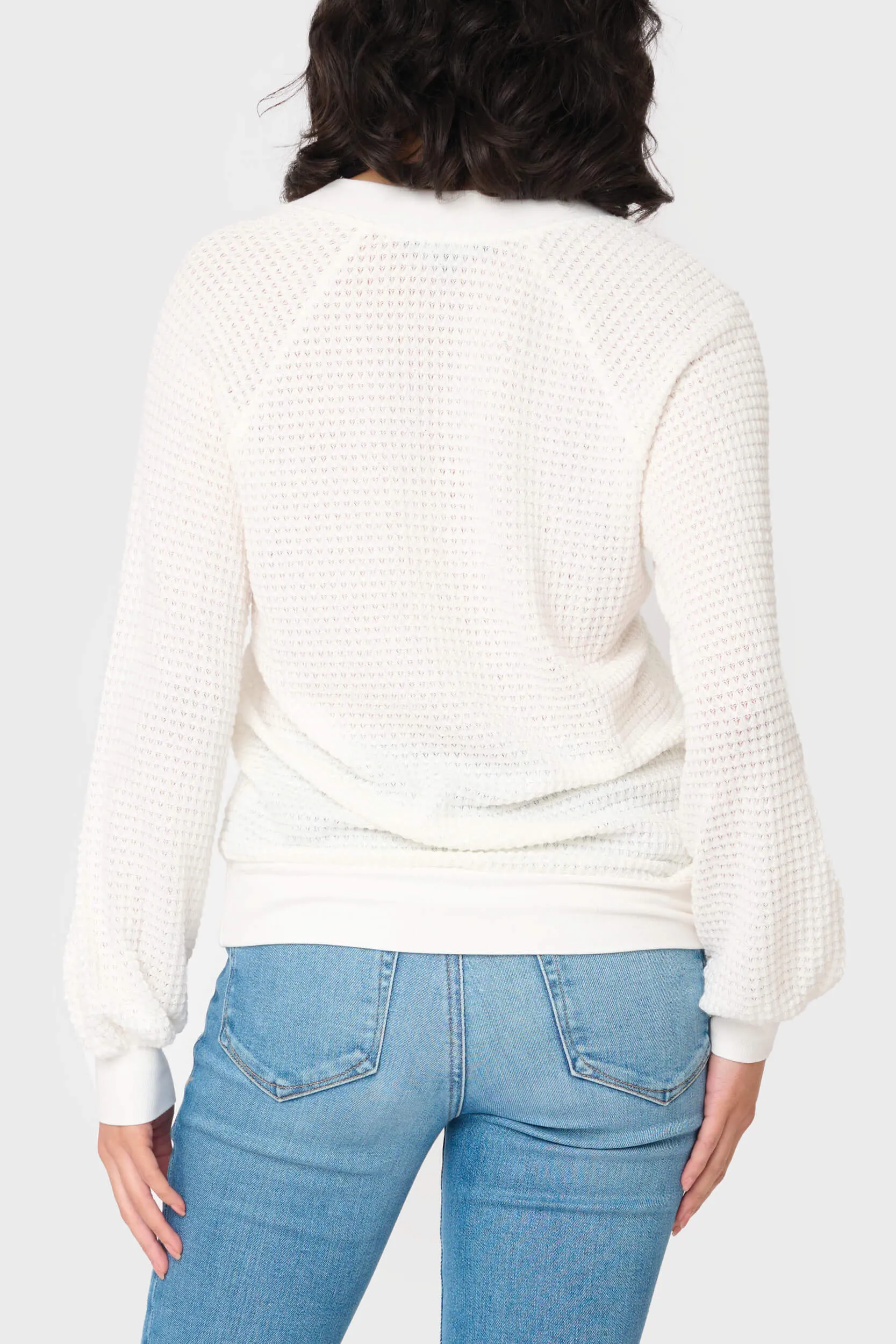 Courtside Open Weave Sweater