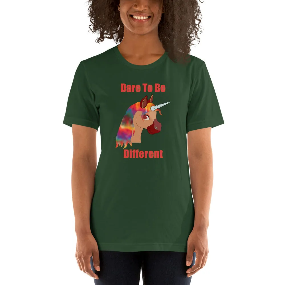 Dare To Be Different - Short-sleeve unisex t-shirt