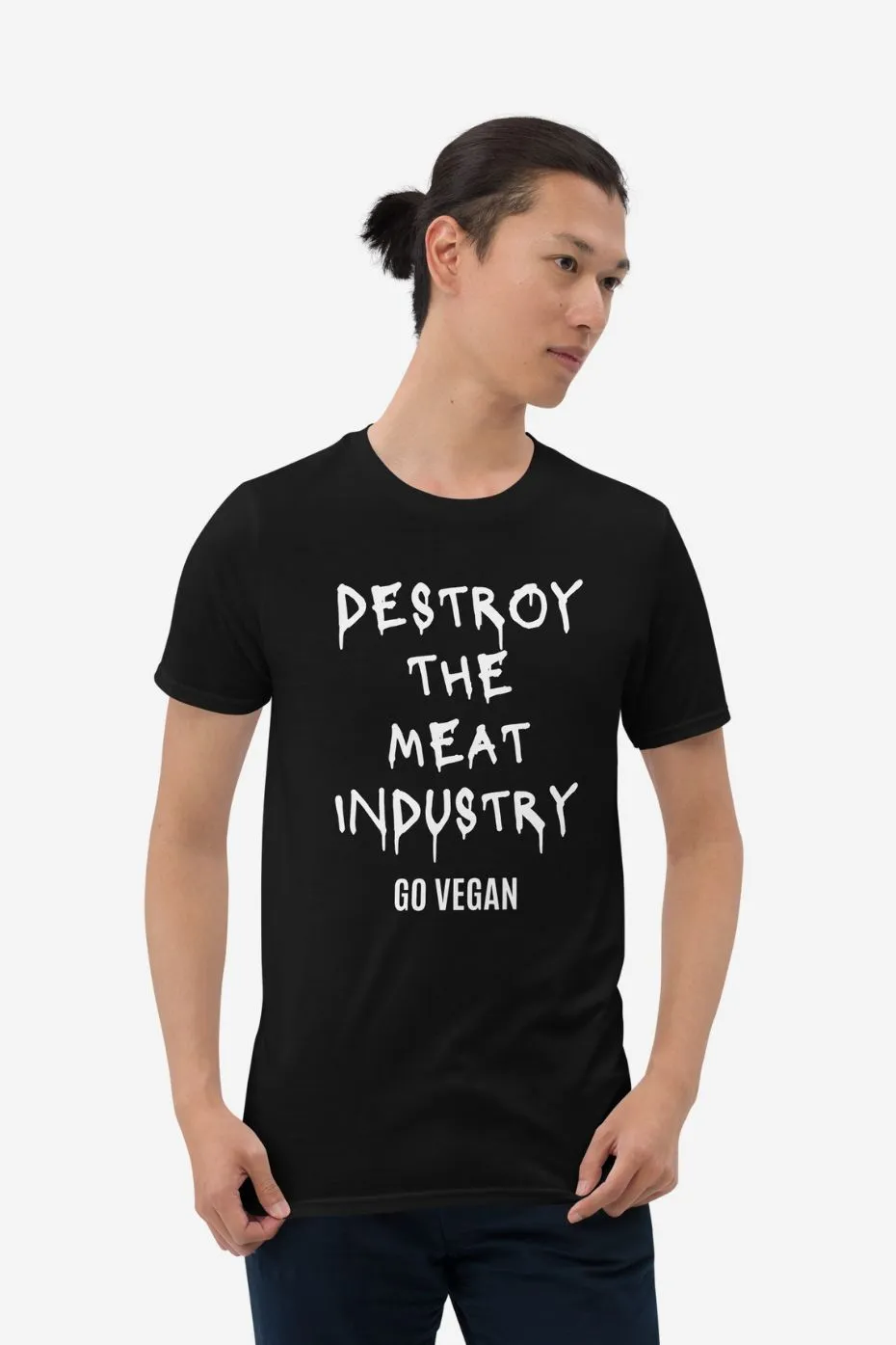 Destroy The Meat Industry Unisex Basic T-Shirt