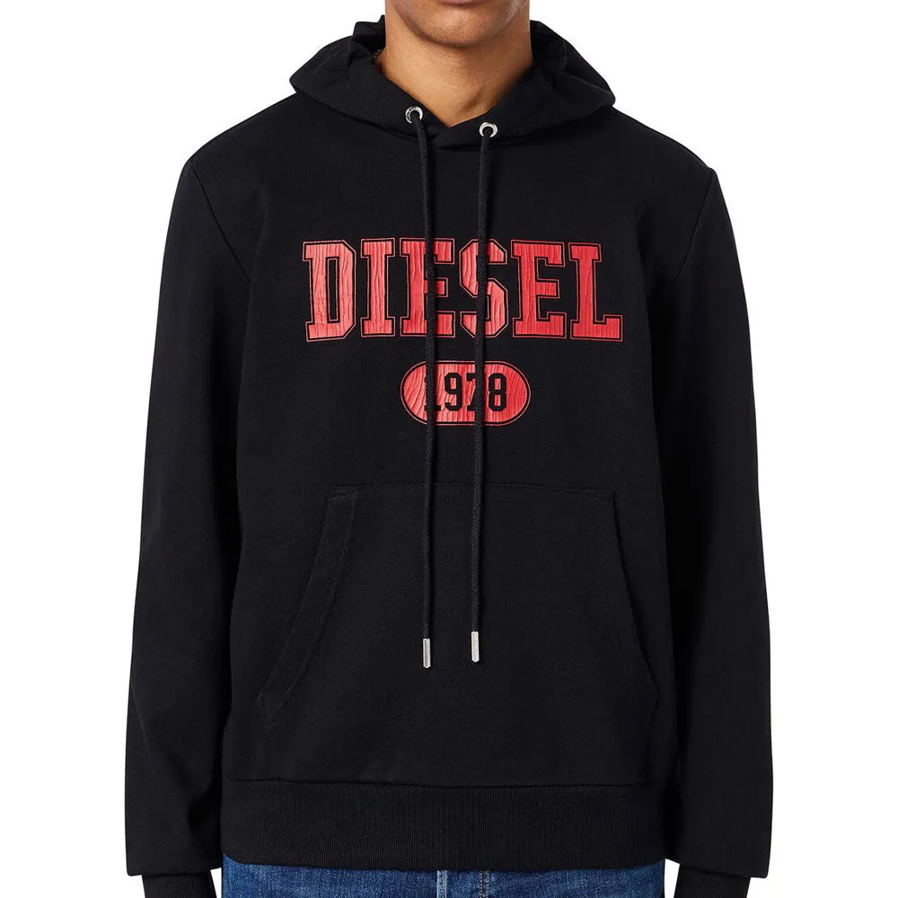 Diesel S-GINN-HOOD-K25 Hoodie - Black