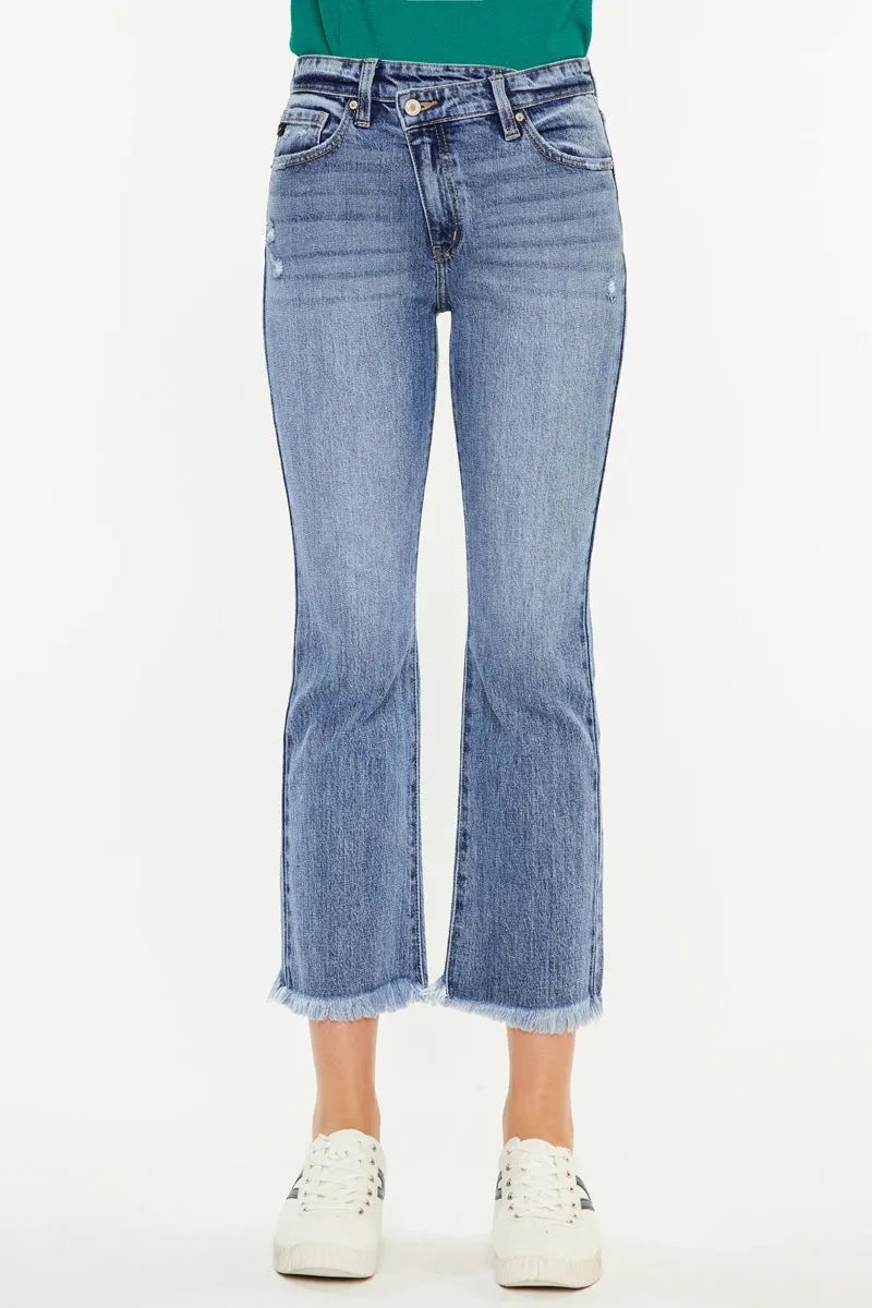 Effie High Rise Kick Flare Jeans