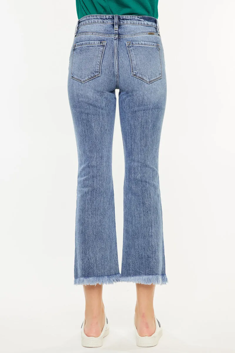 Effie High Rise Kick Flare Jeans