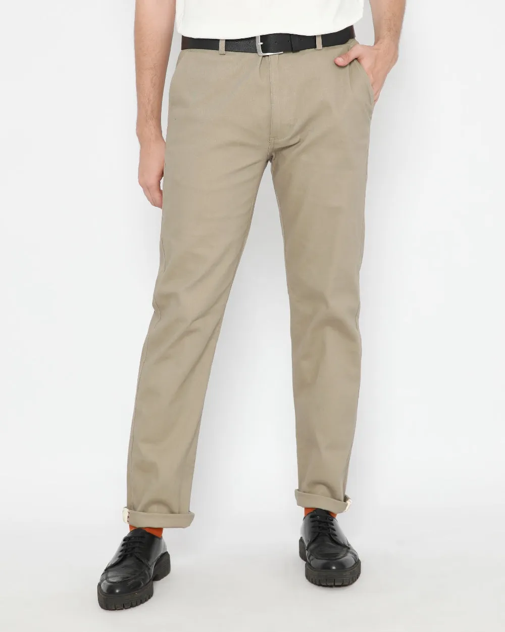 Erigo Chino Pants Zeno Light Brown