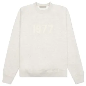 Essentials Crewneck - Light Oatmeal