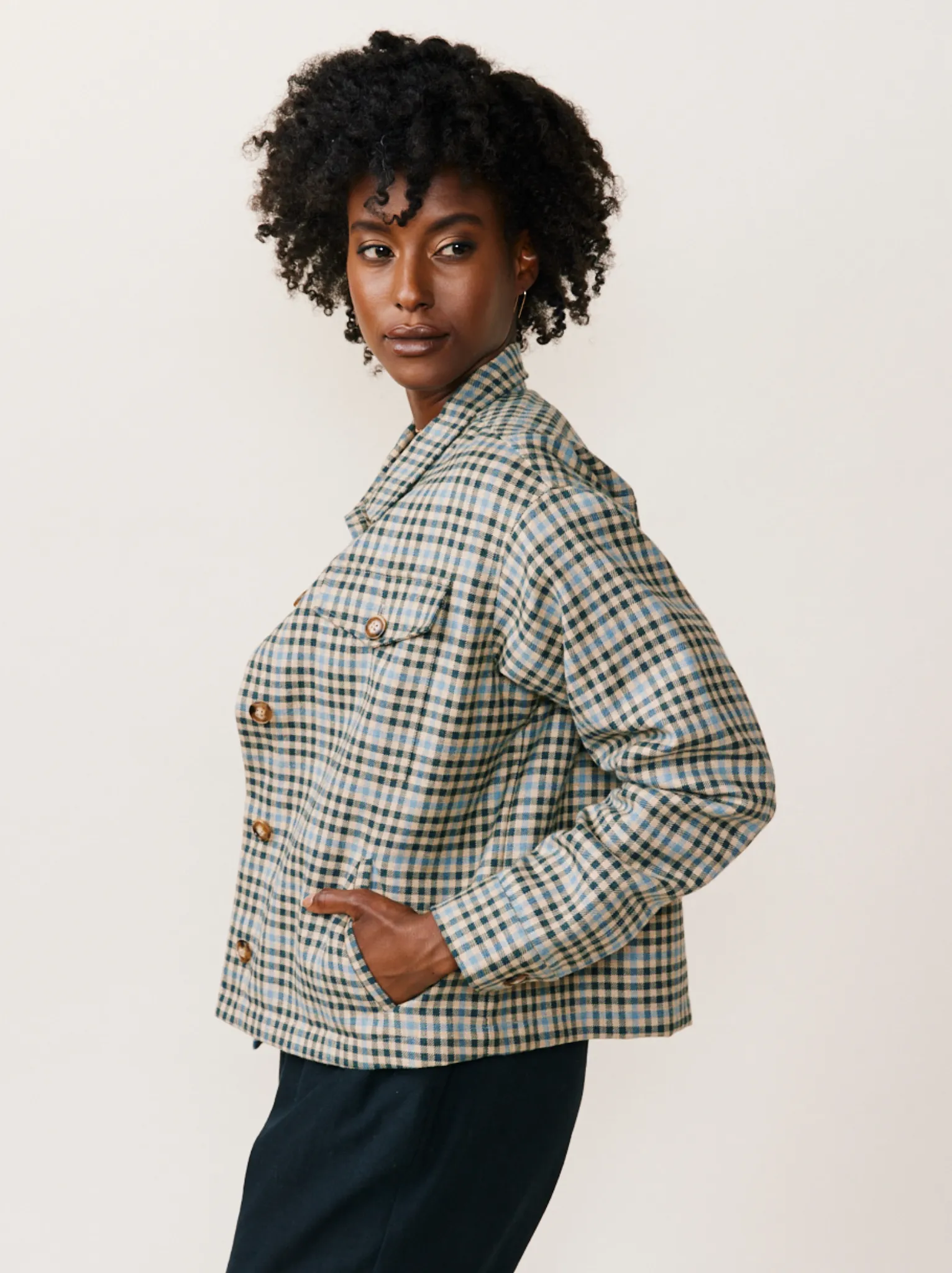 Gianna Plaid Jacket