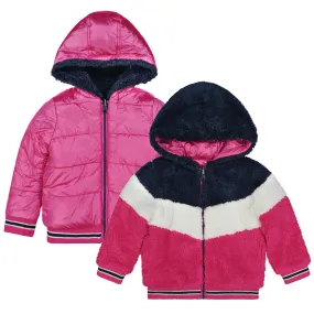 Girls Sherpa Reversible Jacket