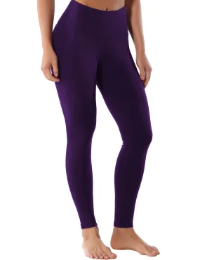 Hip Line Side Pockets yogastudio Pants eggplantpurple_yogastudio