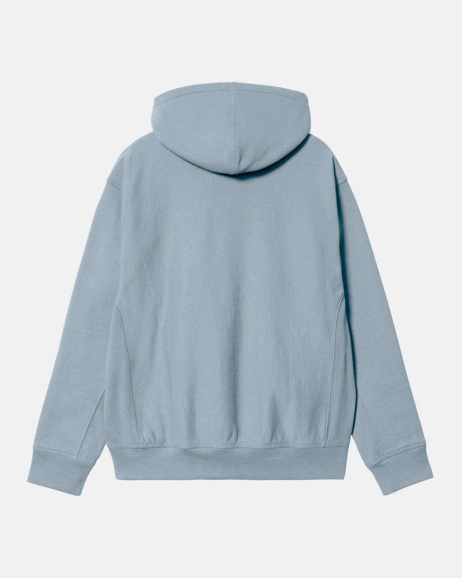 Hooded American Script Jacket | Frosted Blue