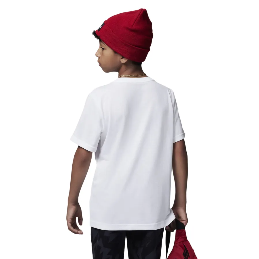 Jordan Jumpman boy's short sleeve t-shirt 95B922-001 white