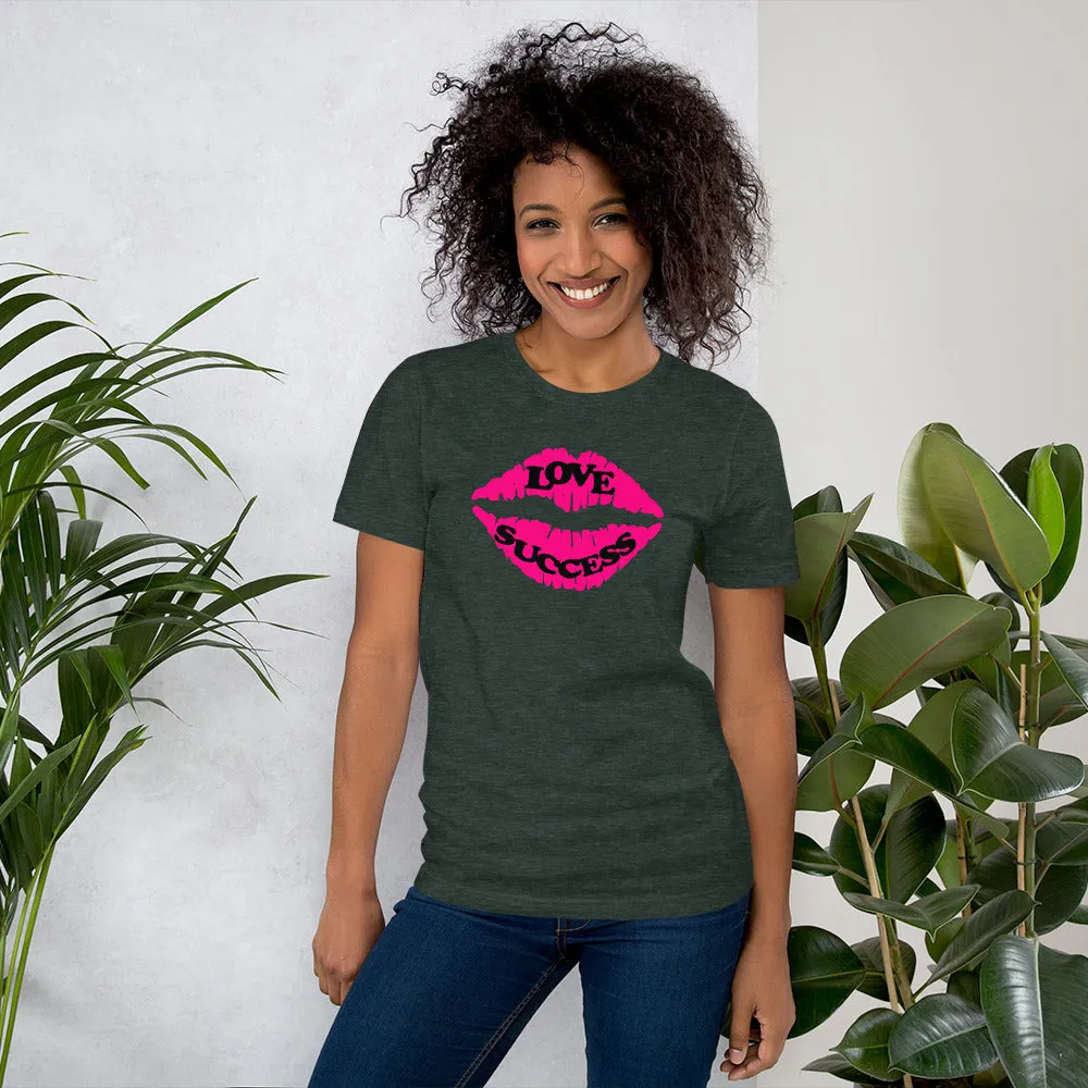 Kiss of Love and Success t-shirt Unisex