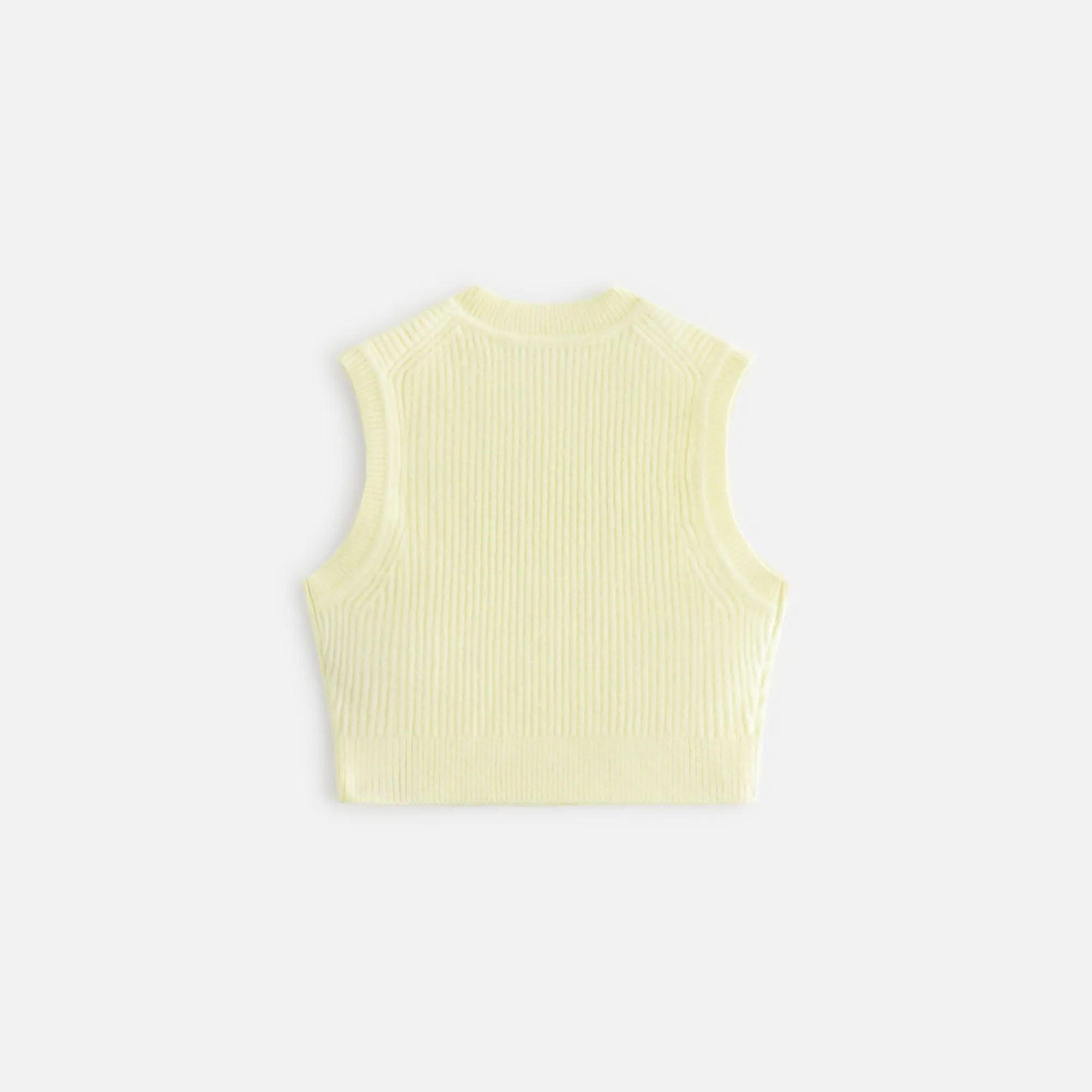 Kith Women Whitley Plush Rib Knit Vest - Tart