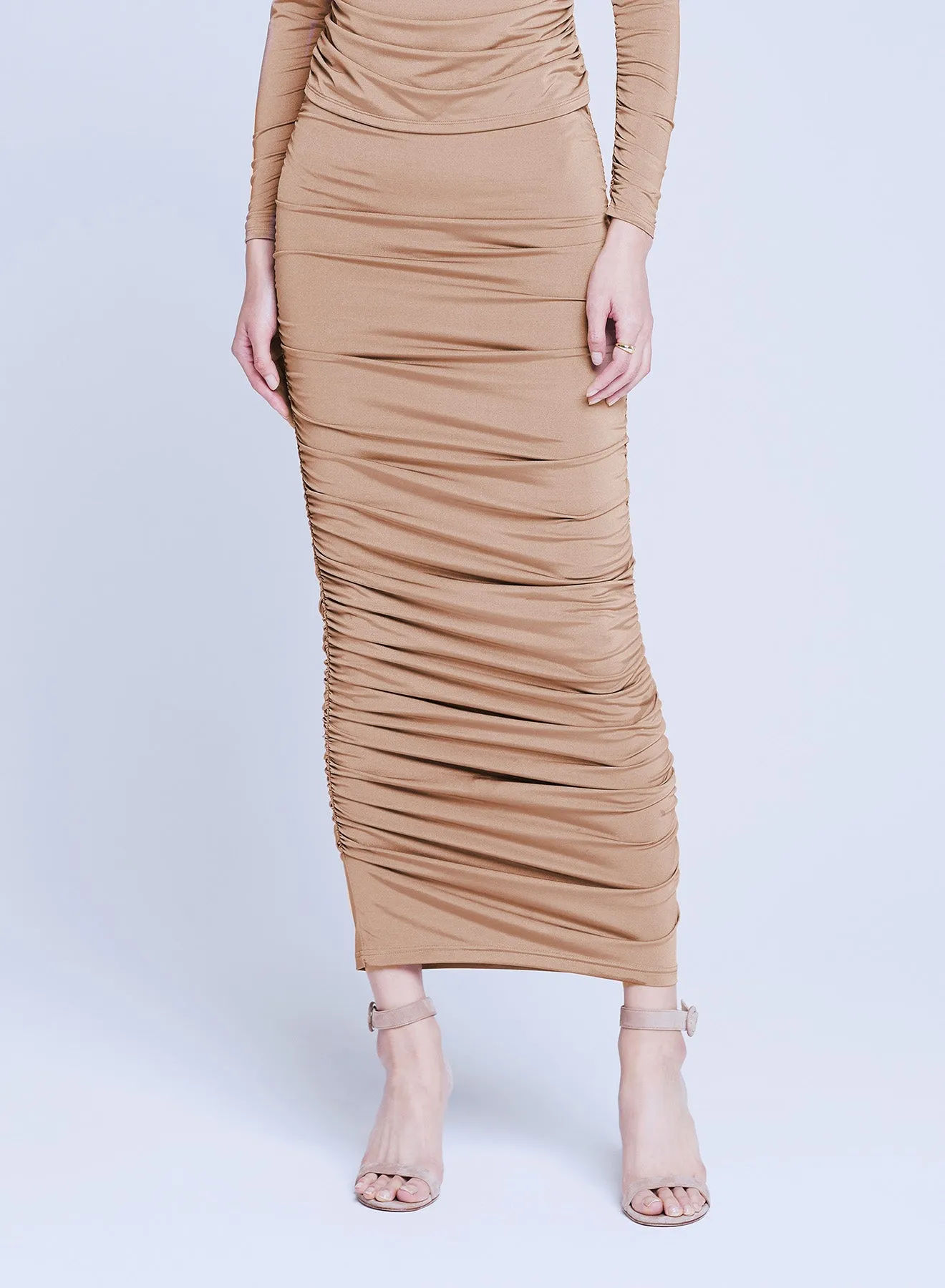 L’agence - Otis Pencil Skirt - Ginger Snap