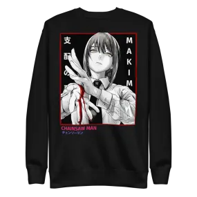 Makima Crewneck Sweatshirt Chainsaw Man