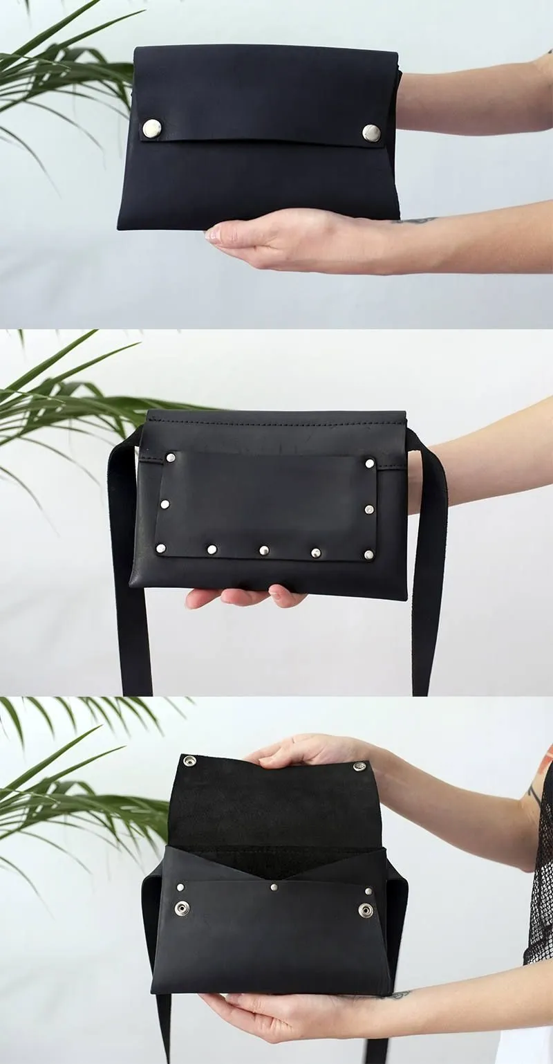 Minimalist Leather Belt Bag