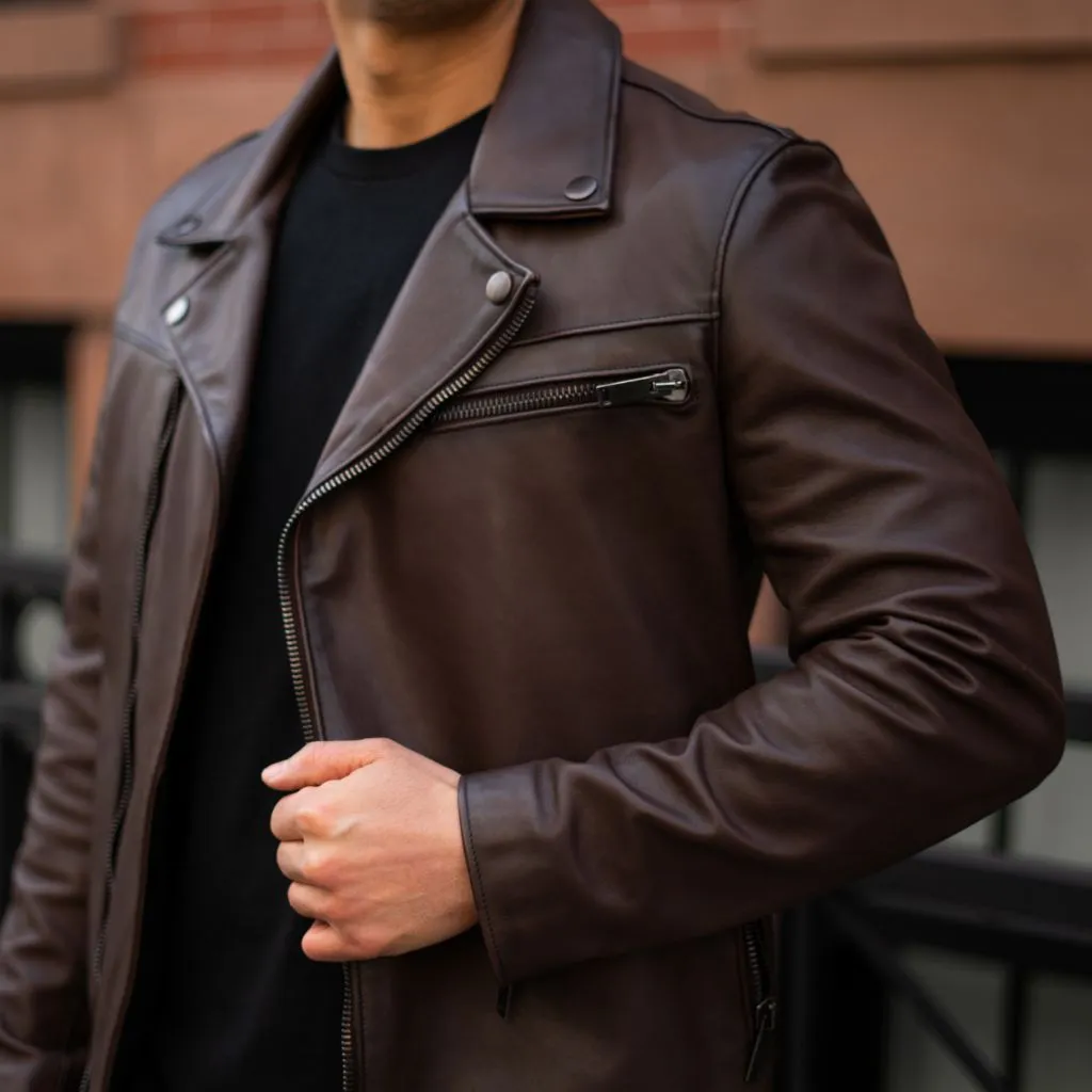 Motorcycle Jacket | Old English