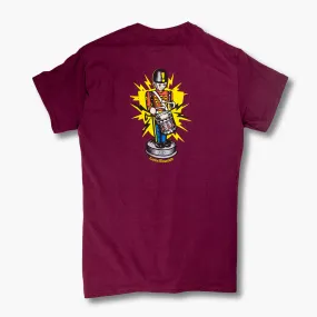 Mountain Tin Toy T-shirt - Maroon