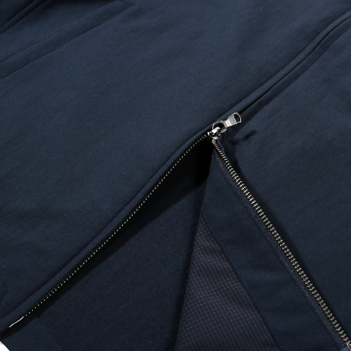 NANAMICA ALPHADRY CREW JACKET NAVY