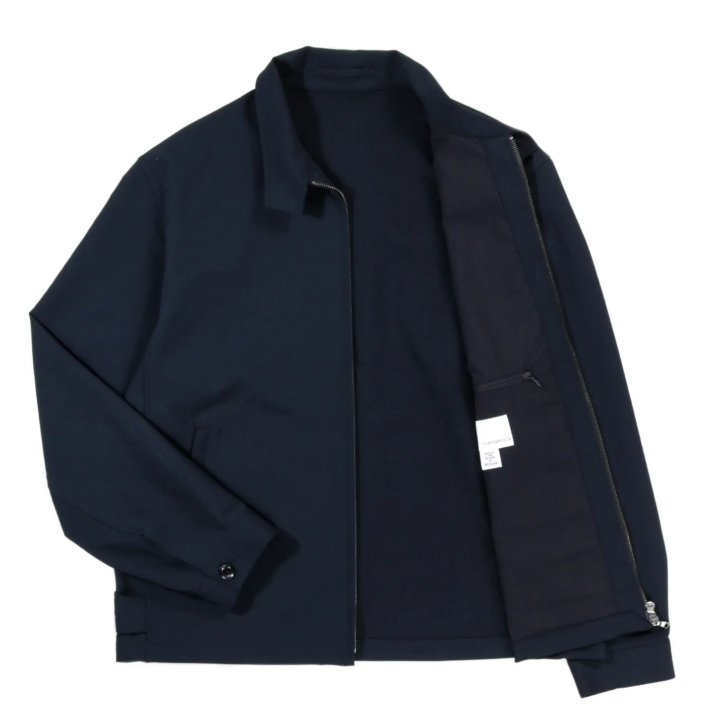 NANAMICA ALPHADRY CREW JACKET NAVY