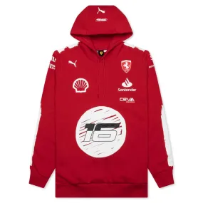 Puma x Joshua Vides for Scuderia Ferrari Replica Hoodie - Rosso Corsa/JV CLC