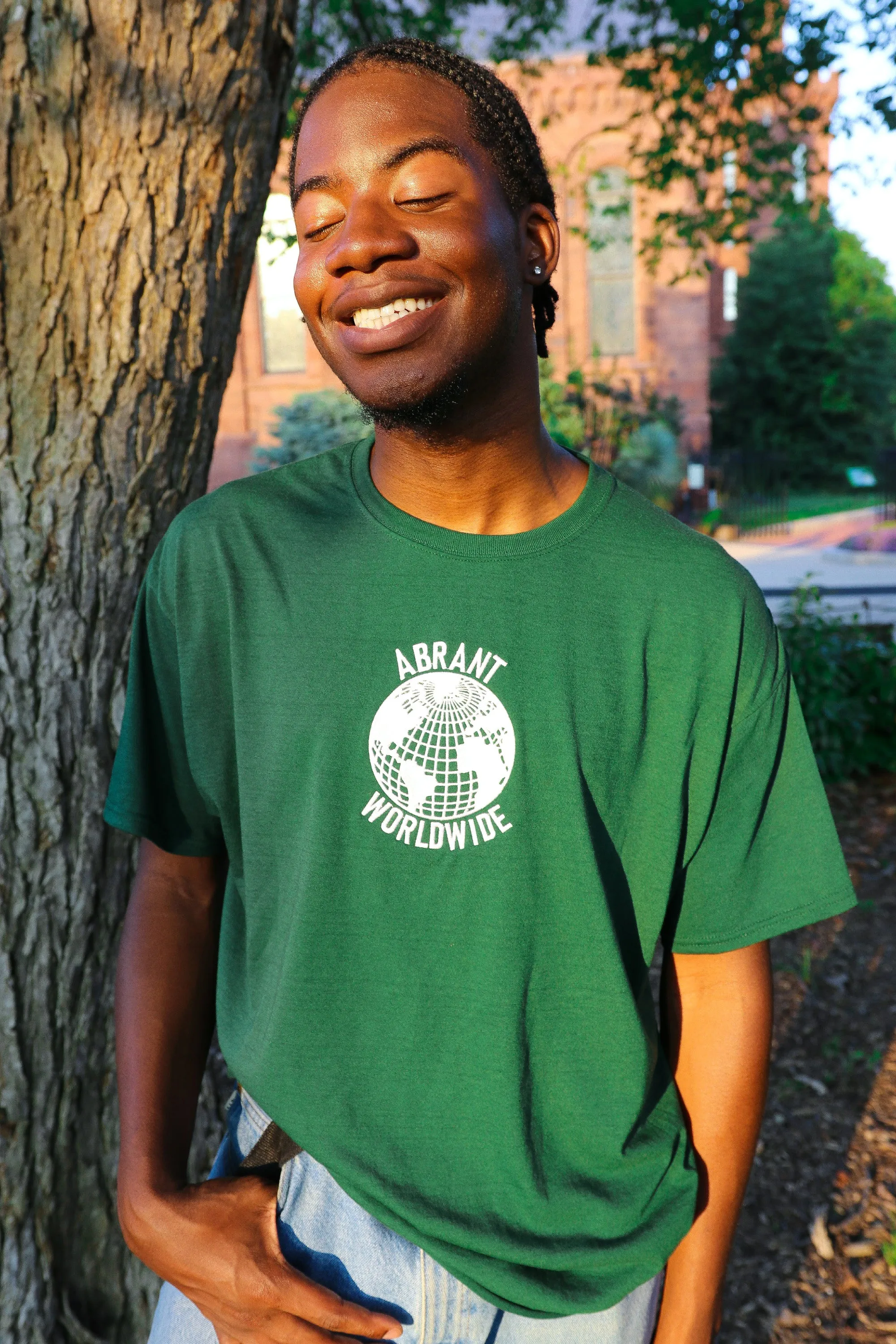 "Worldwide" Tee (Green)