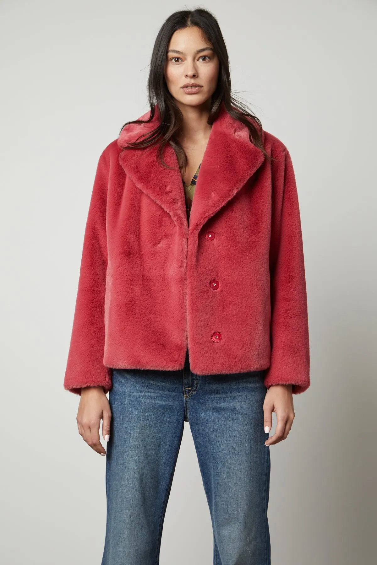 RAQUEL FAUX LUX FUR JACKET