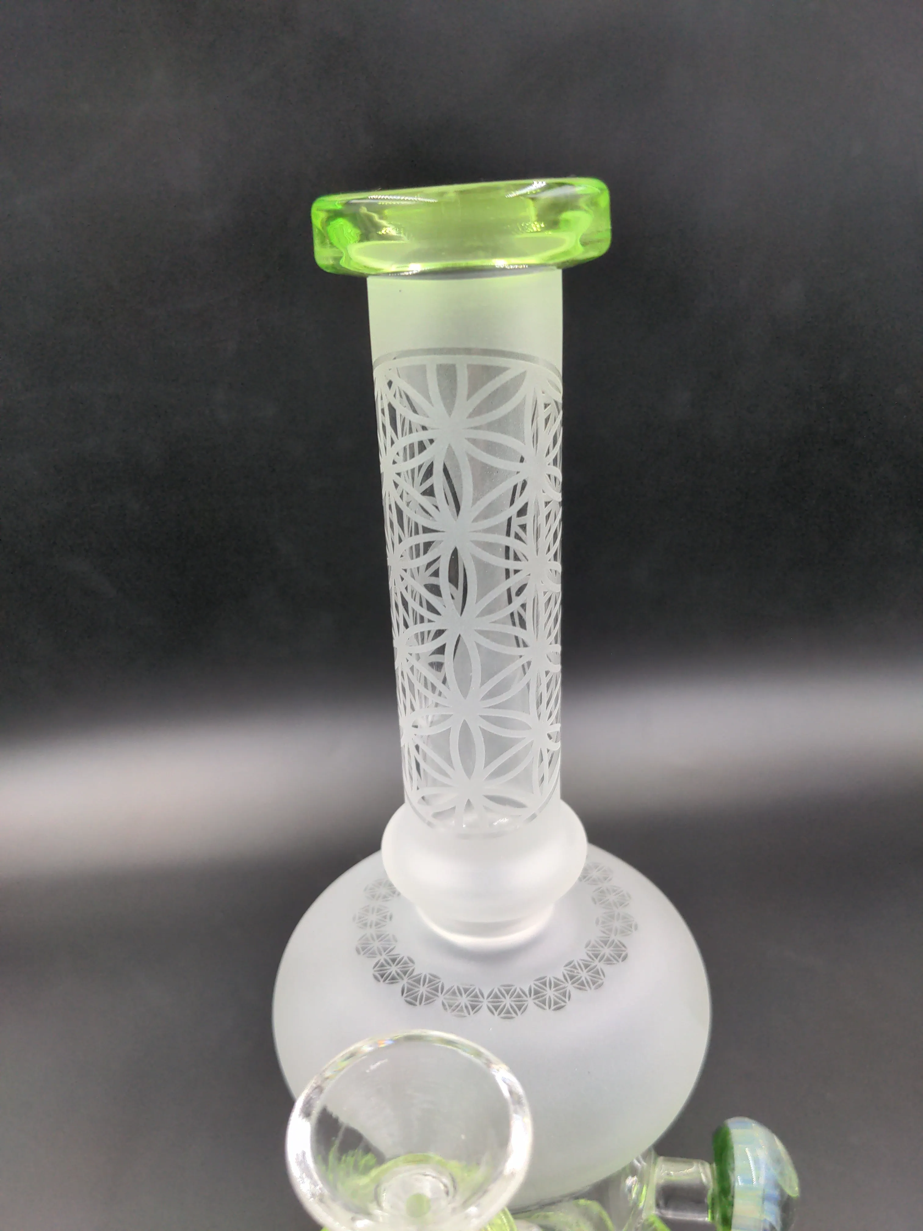 Sacred Honeycombs Frosted Water Pipe | 10