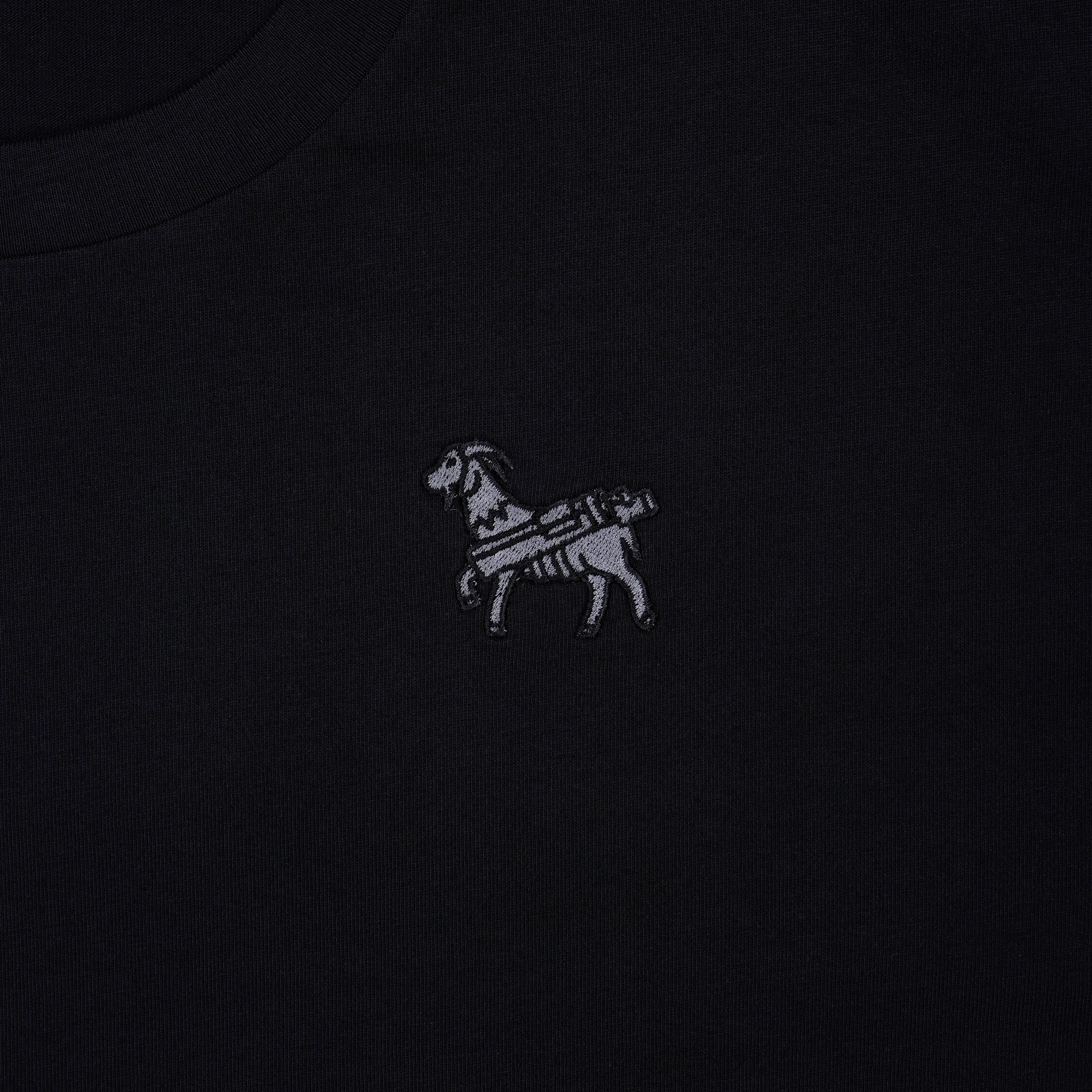 Seamus Goat T-Shirt - Black