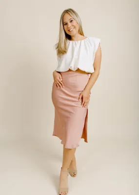 Summer Nights Skirt - Dust Pink