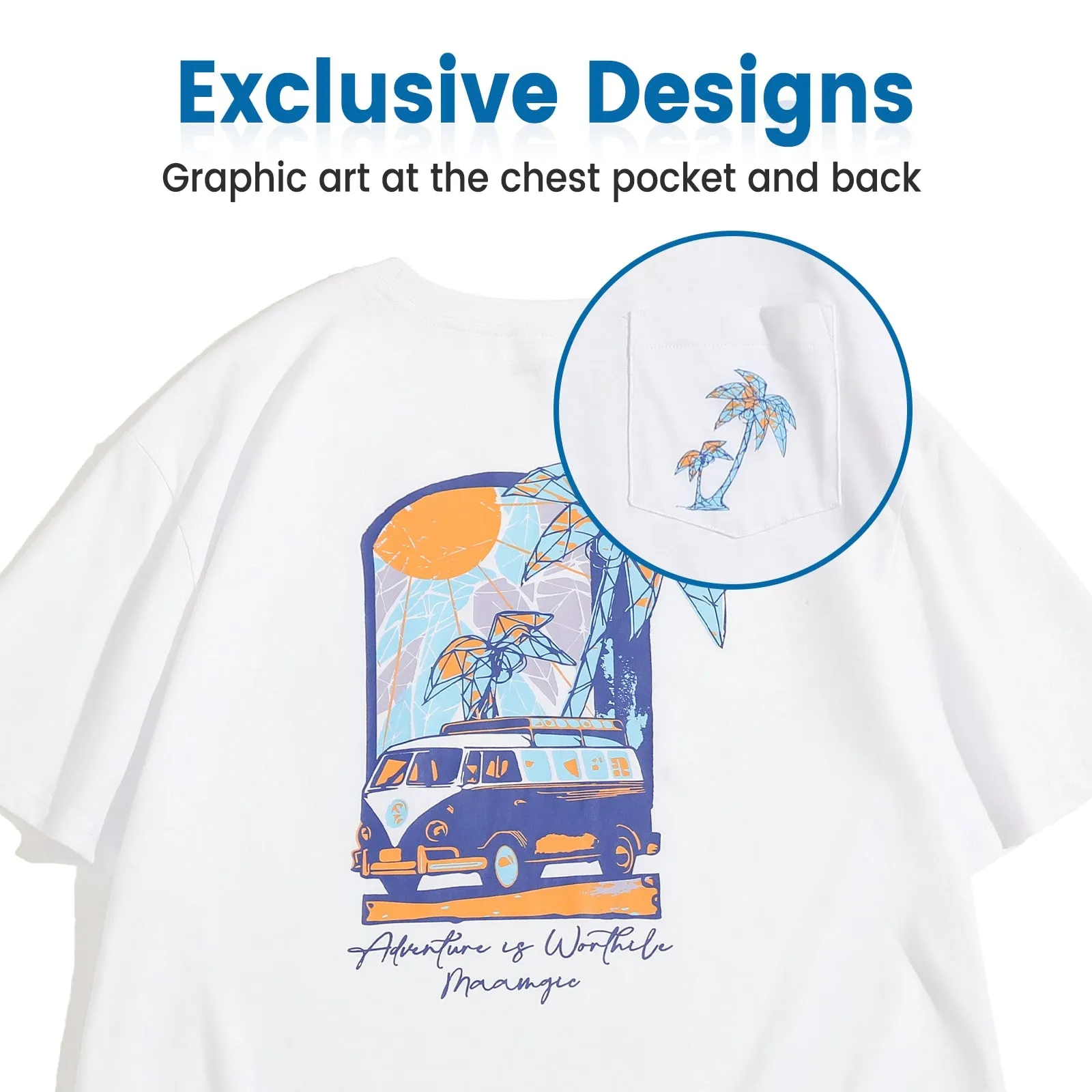 Summer Travel Bus T-Shirt