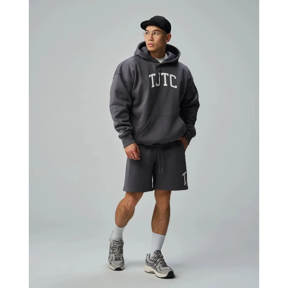 TEAMJOINED TJTC SWEAT SHORTS-DARK GREY