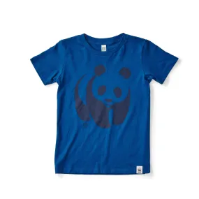 Youth/toddler blue panda t-shirt